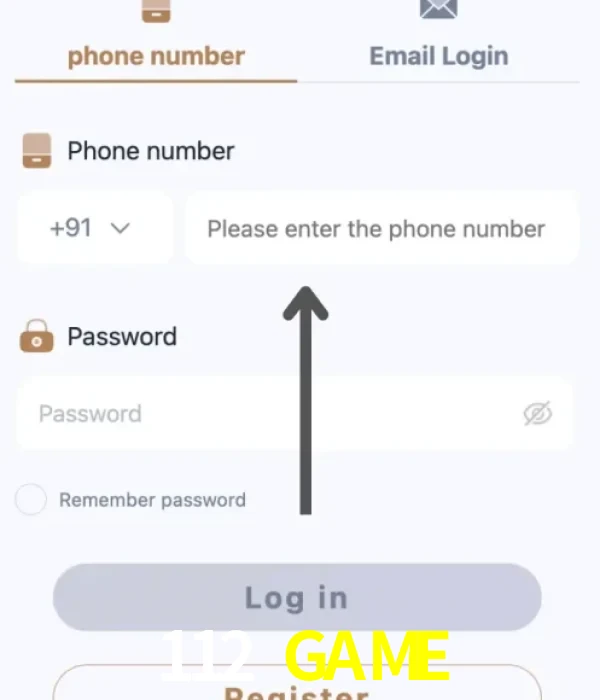 112 GAME login